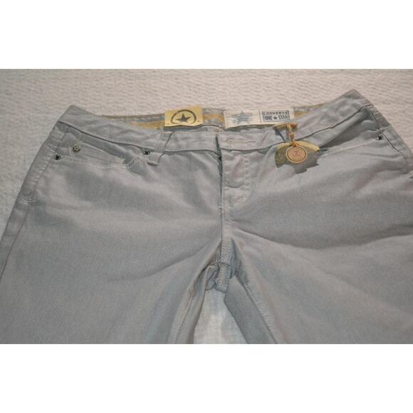 40690 Converse Jeans One Star Straight Fit Waxed Gray Size 10 Womens NEW - Picture 4 of 8